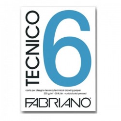 FABRIANO ALBUM TECNICO 6 50X70 220 - RUVIDO