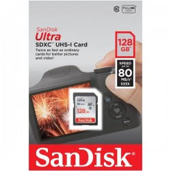 SANDISK SECURE DIGITAL SD HC 128GB