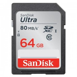 SANDISK SECURE DIGITAL ULTRA SDHC 64GB