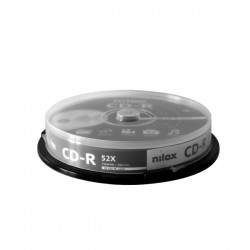 NILOX PC COMPONENTS CD-R 80M 52X 700MB NILOX CAKE10