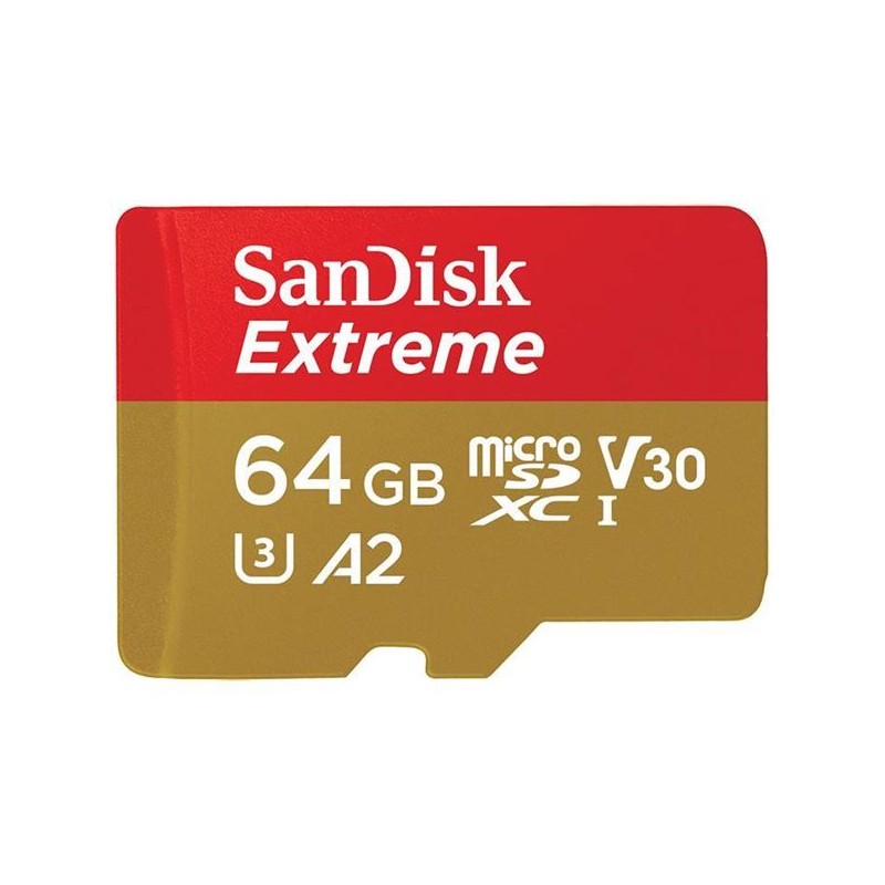 SANDISK MICRO SDXC EXTREME 64GB ACTION