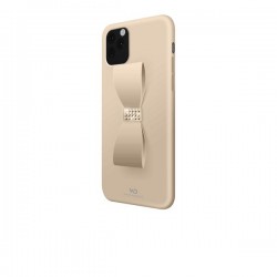 WHITE DIAMONDS BOW COVER GOLD IPHONE 11 PRO