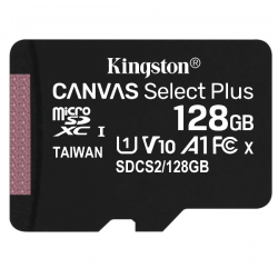 KINGSTON TECHNOLOGY 128GB MICSD CANVASELECTPLUS