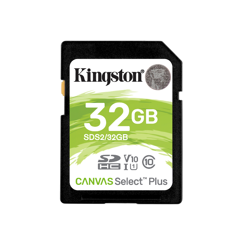 KINGSTON TECHNOLOGY 32GB SDHC CANVAS SELECT PLUS