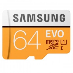 SAMSUNG MEMORIE MICRO SD EVO 64GB UHS I