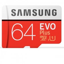 SAMSUNG MEMORIE MICRO SD EVO PLUS 64GB UHS I