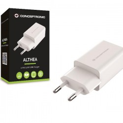 CONCEPTRONIC 2-PORT 12W USB CHARGER  2.4A