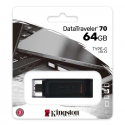 KINGSTON TECHNOLOGY 64GB USB-C 3.2 GEN 1 TRAVELER70