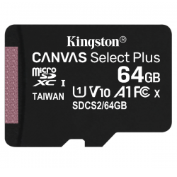 KINGSTON TECHNOLOGY 64GB MICSDXC CANVASSELECTPLUS