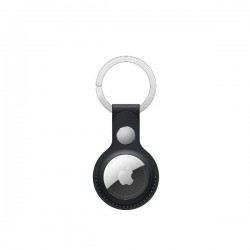 APPLE AIRTAG LEATHER KEY RING MIDNIGHT