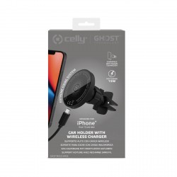 CELLY GHOST MAG CHARGE 15W BLACK