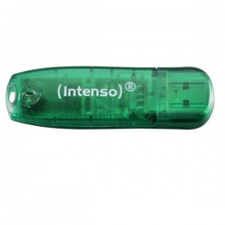 INTENSO CHIAVETTA USB 8GB VERDE USB 2.0