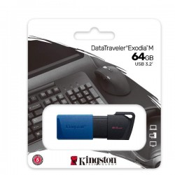 KINGSTON TECHNOLOGY 64GB USB3.2 DATATRAVELER EXODIA M