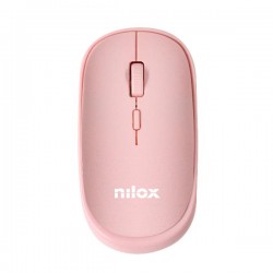 NILOX PC COMPONENTS MOUSE WIRELESS PINK