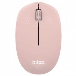 NILOX PC COMPONENTS MOUSE WIRELESS ROSA