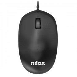 NILOX PC COMPONENTS MOUSE OTTICO USB 1200DPI BLACK