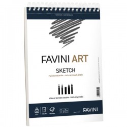 CARTOTECNICA FAVINI CF5 FAVINI ART SKETCH SPIRALATO 90G