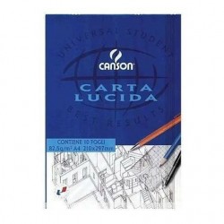 CANSON BLOCCO CARTA LUCIDA 10 FG. A4 80G