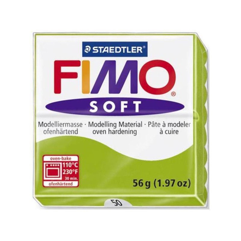 FIMO FIMO SOFT 57 G VERDE MELA
