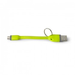 CELLY USB-A TO MICROUSB 12W CABLE 12CM GN