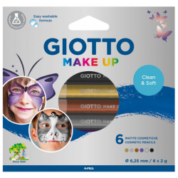 GIOTTO GIOTTO MAKE UP AST6 MAT COL MET ASS