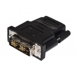 Nilox Selected ADATTATORE DVI 18+1-HDMI M/F