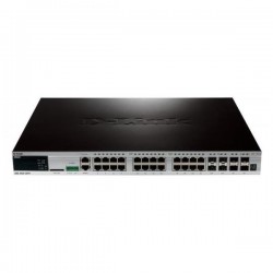 D-LINK 24P10/100/1000POE + LAYER 2+ STACK