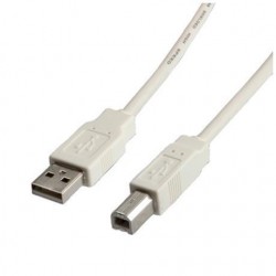 NILOX PC COMPONENTS CAVO USB A-B M/M MT.0 80