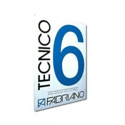 FABRIANO ALBUM TECNICO 6 LISCIO 20FF 240GR