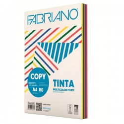 FABRIANO CF10RSCOPYTINTA 5 COL FORTI  A4