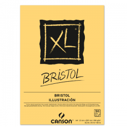 CANSON CF5BLOCCO COLLATO XL BRISTOL A4