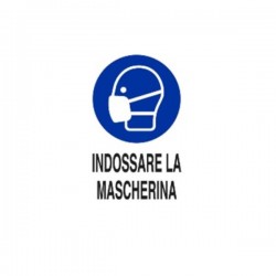 Mascherine INDOSSARE LA MASCHERINA 30X20 AD