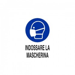 Mascherine INDOSSARE LA MASCHERINA 50X35 AL