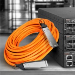 RUCKUS NETWORKS 40GBASE-SR4 QSFP+ OPTIC 100M MMF 8-