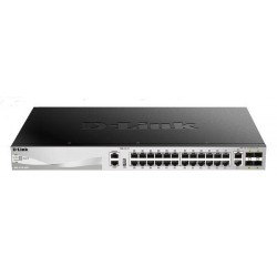 D-LINK 24 SFP PORTS LAYER 3 STACKABLE