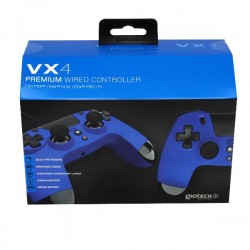 GIOTECK VX4 WIRED GAMEPAD PS4 PC BLUE