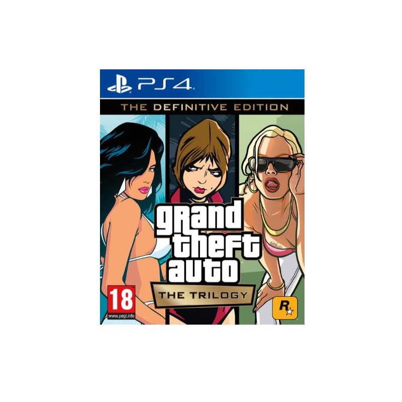 TAKE TWO INTERACTIVE PS4 GRAND THEFT AUTO - TRILOGY