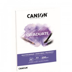 CANSON BLOCCO  MIX MEDIA A5 20FG. 200 G