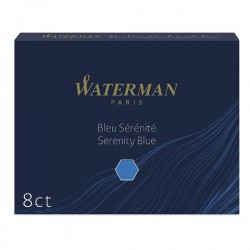 WATERMAN CF8 CARTUCCE STANDARD BLU FLORID
