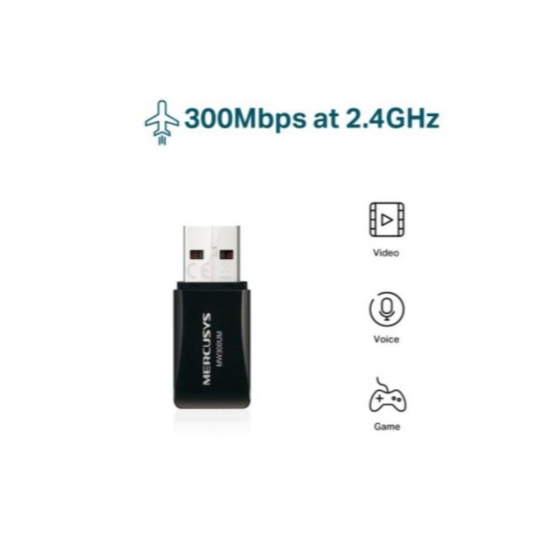MERCUSYS N300 USB MINI ADAPTER