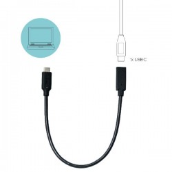 I-TEC USB-C EXTENSION CABLE (30 CM)