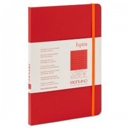 FABRIANO FG96 ISPIRA SOFT A5 LINES RED