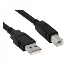 HAMLET CAVO USB 2.0 A/B MALE/MALE 3MT
