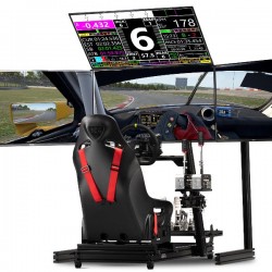 NEXT LEVEL RACING ELITE FREE STAND 4 MONITOR STAND