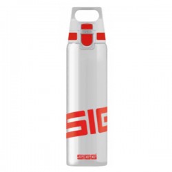 SIGG BOTTLES TOTAL CLEAR ONE RED