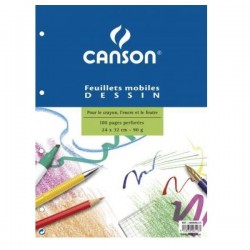 CANSON RISMA  CARTA 90 G. 50 FG 24X32 CM