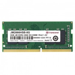 TRANSCEND 8GB JM DDR4 2666 SO-DIMM 1RX8