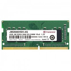 TRANSCEND 4GB JM DDR4 2666 SO-DIMM 1RX8