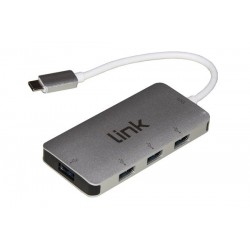 Nilox Selected HUB USB 3.1 TYPE C 4 PORTE USB