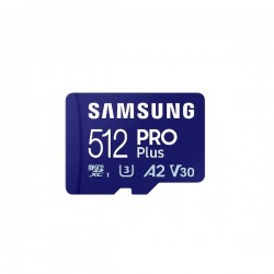 SAMSUNG MEMORIE MICRO SD 512GB XC  CLASSE U3 A2